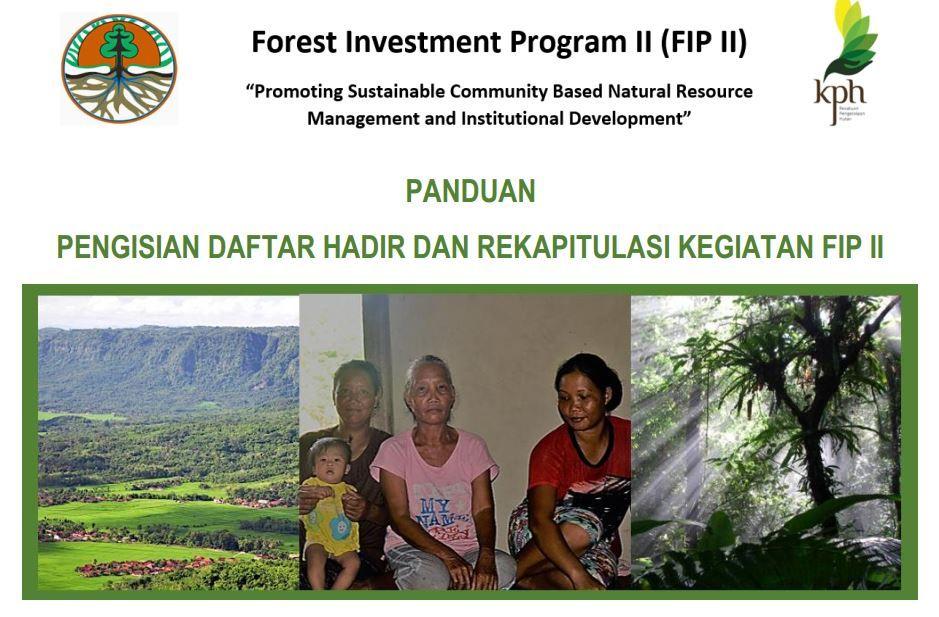 PANDUAN KEHADIRAN DAN REKAPITULASI KEGIATAN FIP II