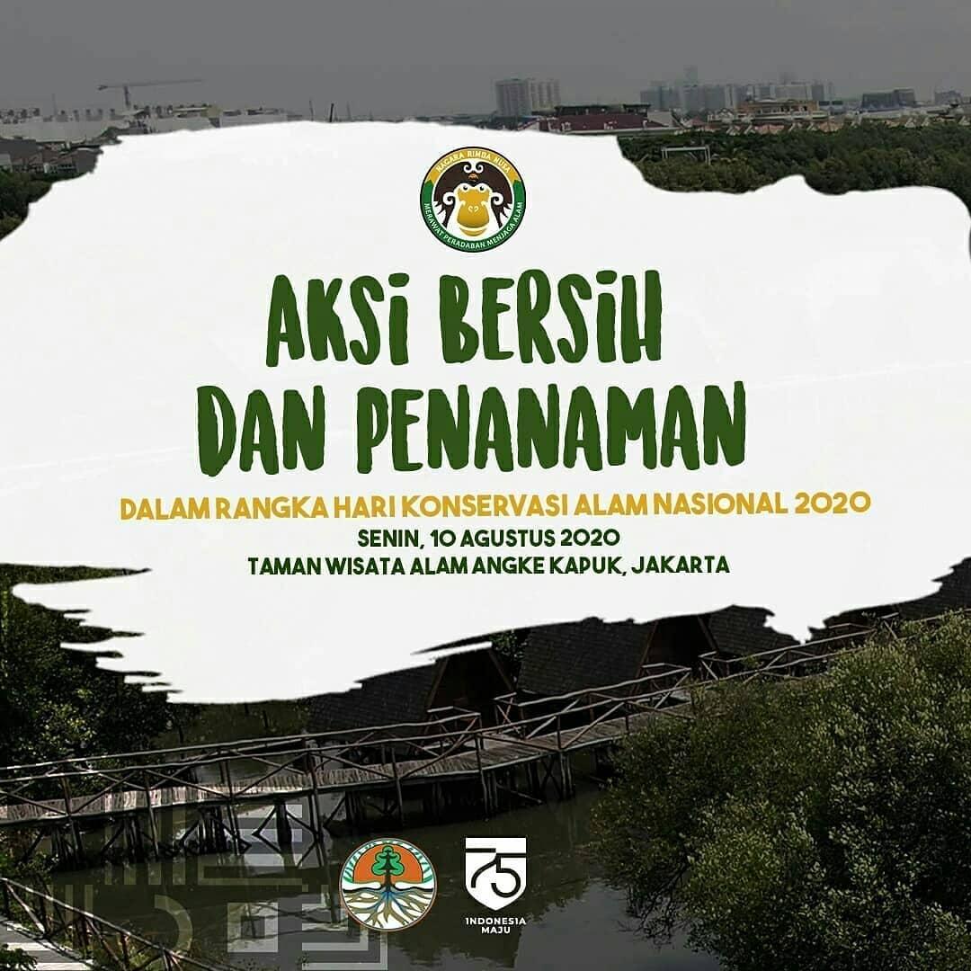 Aksi Bersih dan Penanaman, Hari Konservasi Alam Nasional