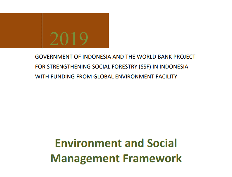 Environmental and Social Management Framework (ESMF) English Version
