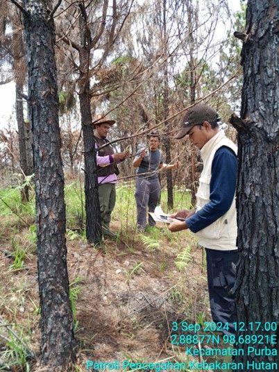 Saat Patroli, Petugas Temukan Kebakaran Lahan