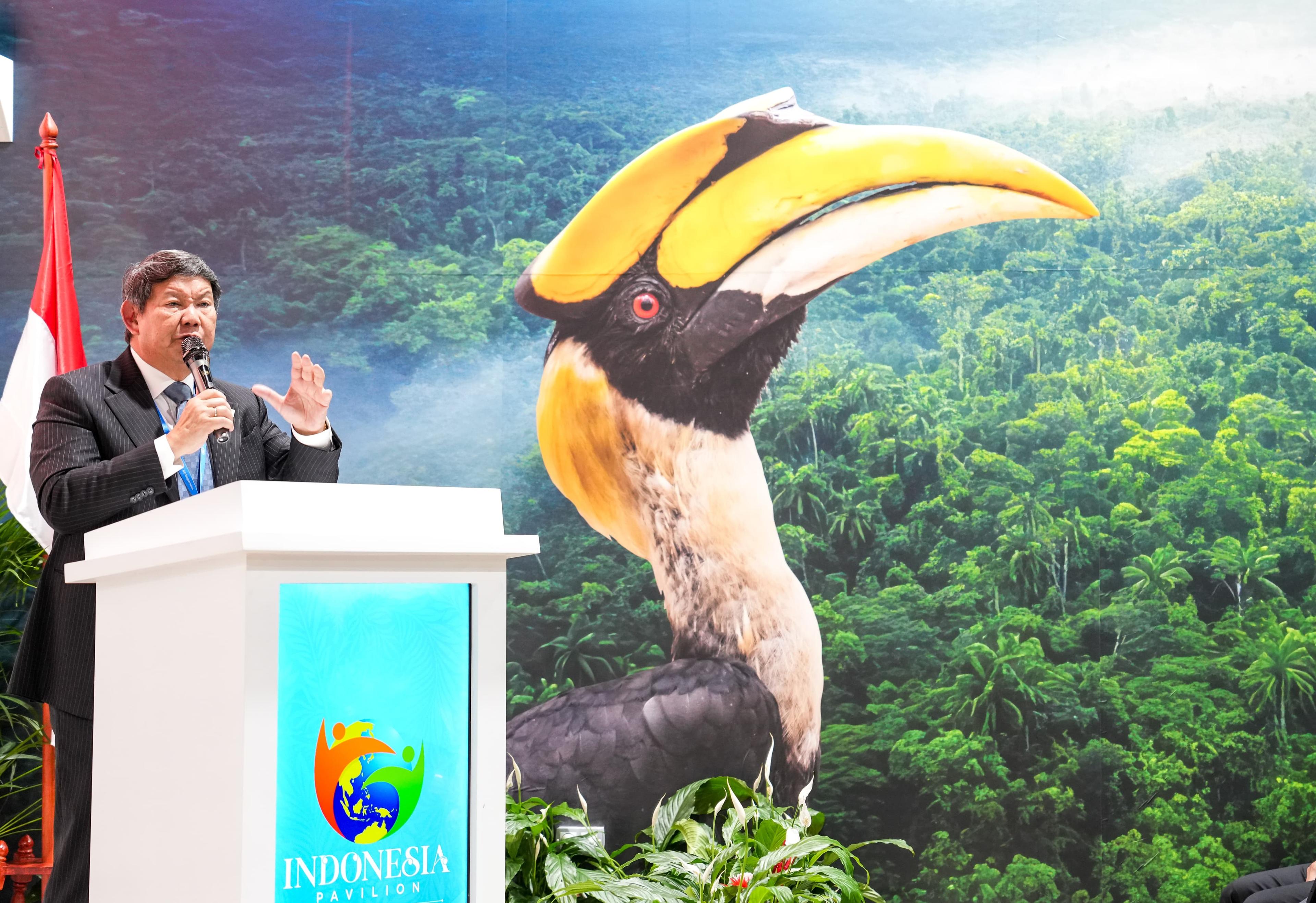 Hashim S. Djojohadikusumo Buka Paviliun Indonesia COP29 Azerbaijan, Sebut Agenda Iklim Indonesia Tidak Berubah