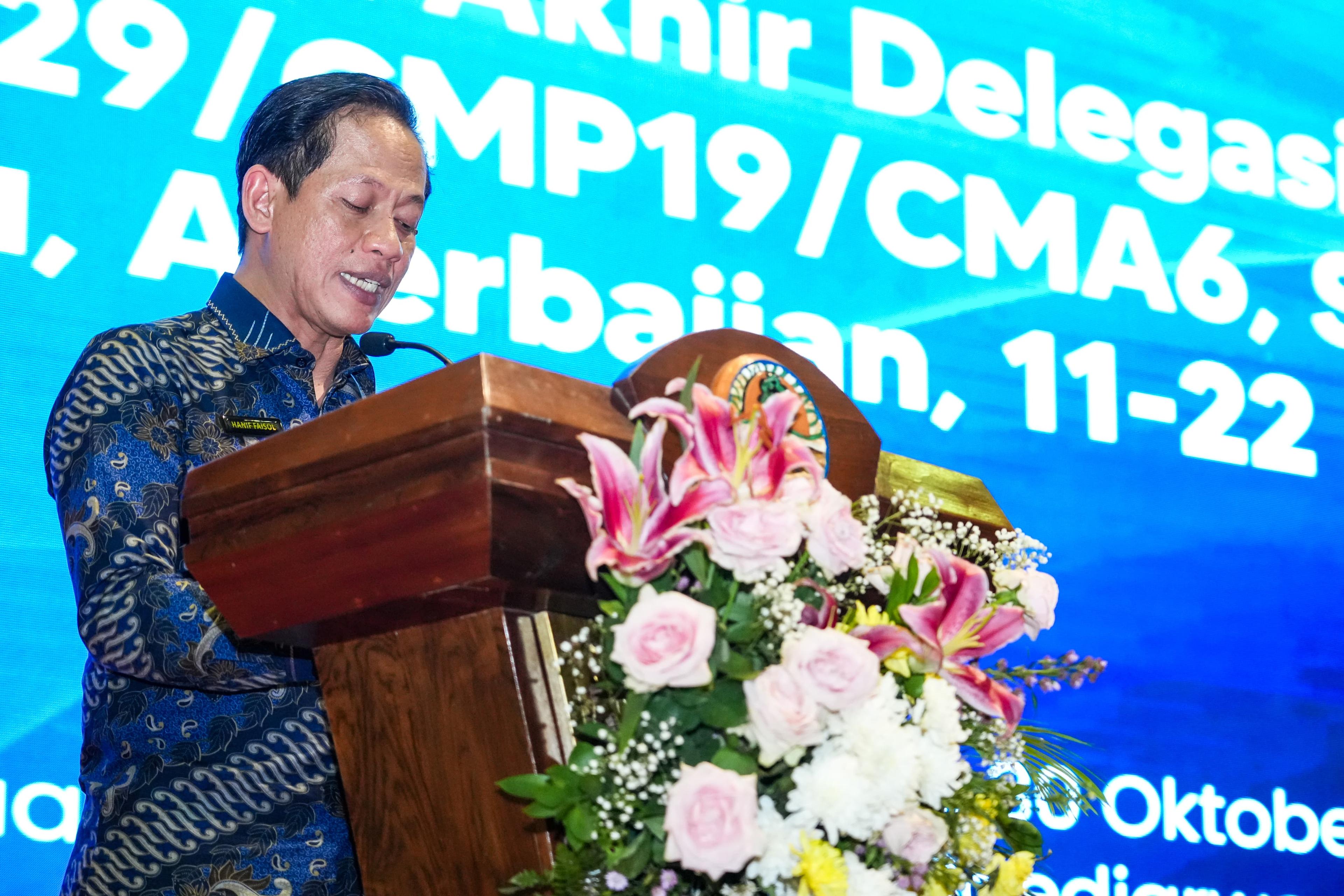 Menteri LH: Hasil Diplomasi Iklim Delegasi Indonesia di COP29 Azerbaijan Harus Konkret Dirasakan Masyarakat