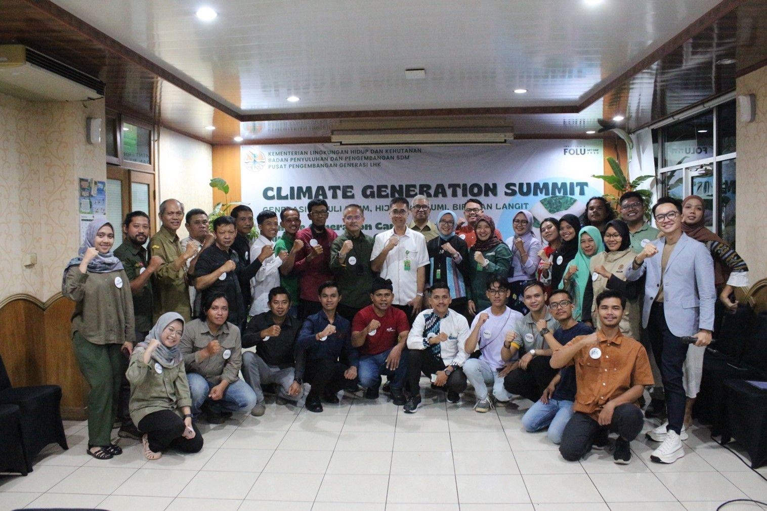 Climate Generation Summit: Membentuk Generasi Peduli Iklim yang Tangguh