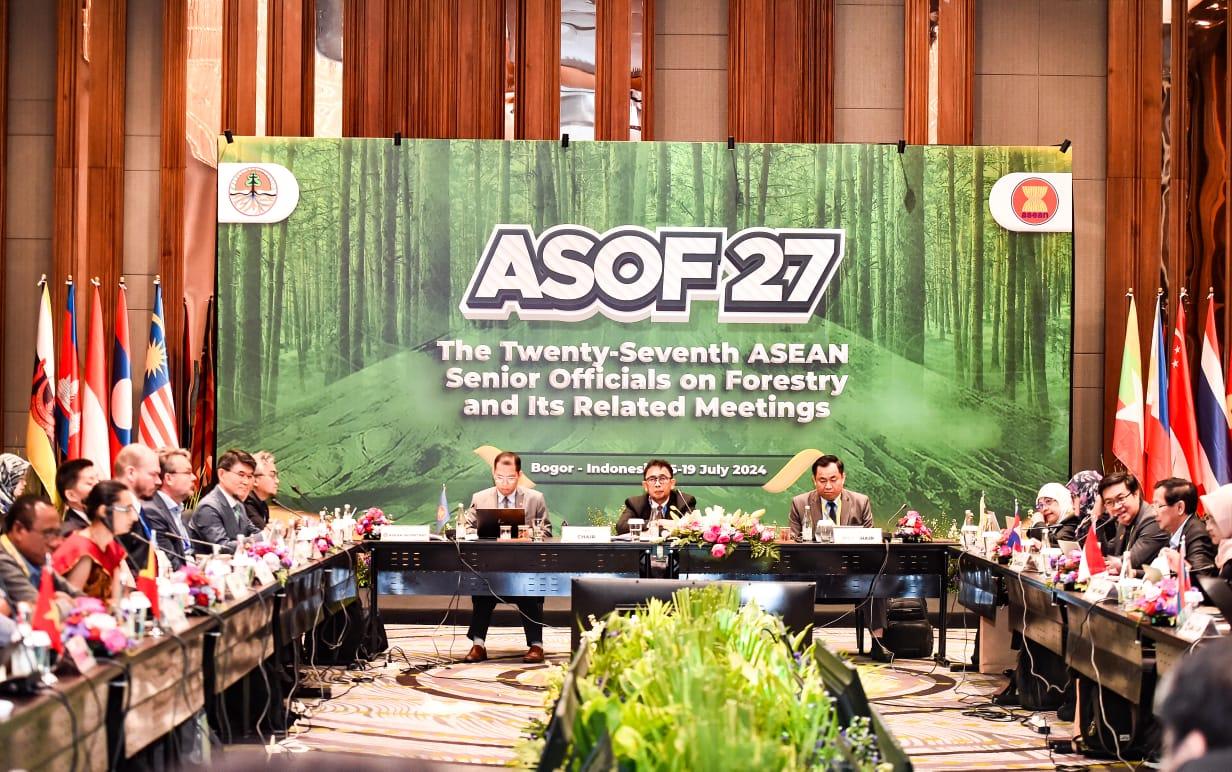 Delri Memimpin Pertemuan ASEAN Bidang Kehutanan, Sampaikan Rekomendasi Pada ASOF27