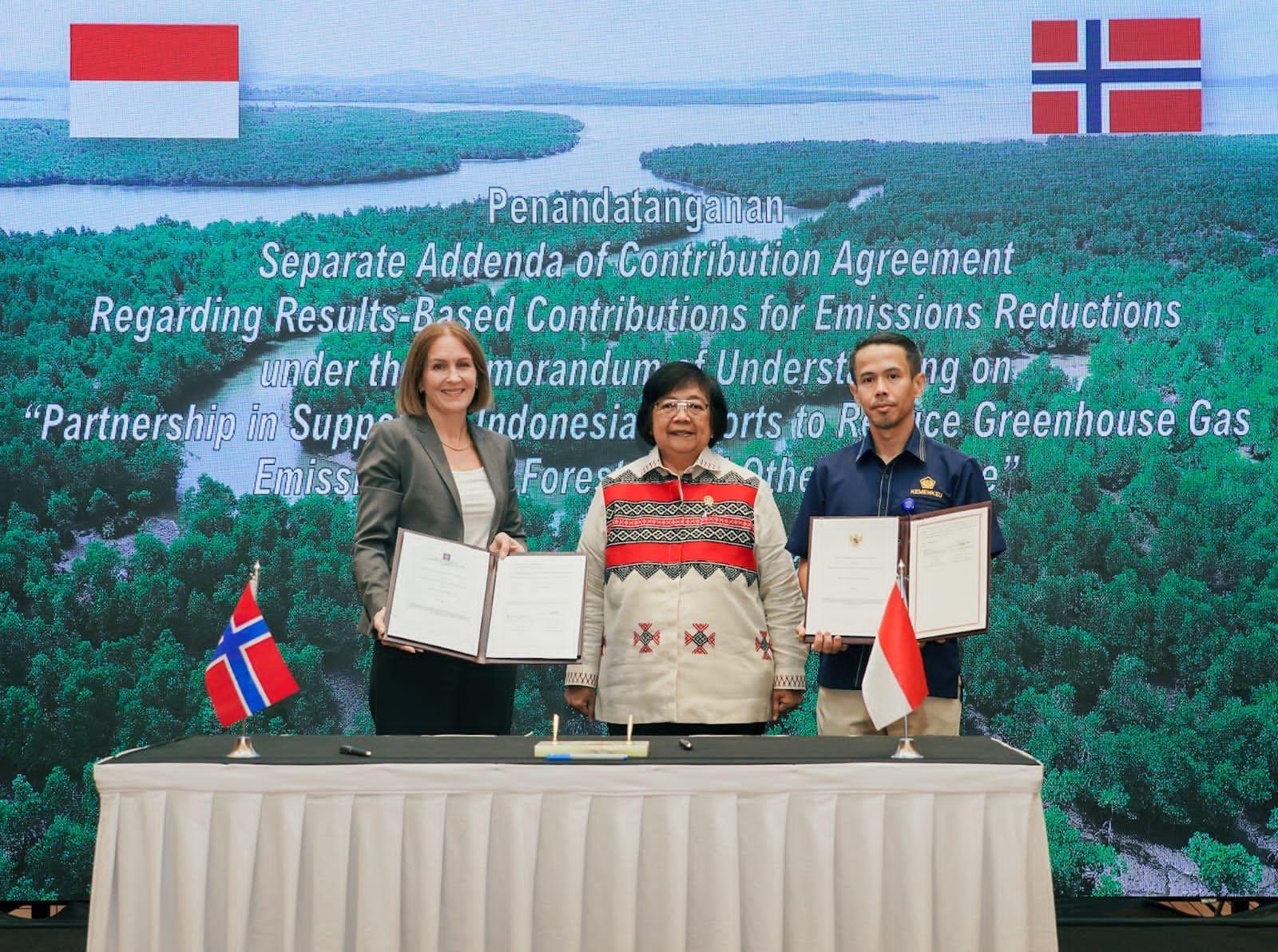 Norwegia Lanjutkan Kontribusi 100 Juta USD untuk FOLU Netsink Indonesia