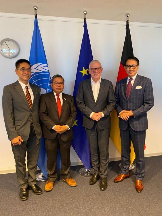 Wamen LHK Diskusikan FLEGT VPA dan Restorasi Gambut dengan Pemerintah Jerman