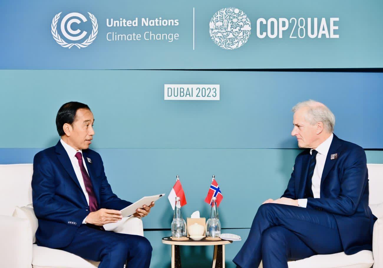 Bertemu PM Norwegia, Presiden Jokowi Bahas Deforestasi dan Keadilan Informasi