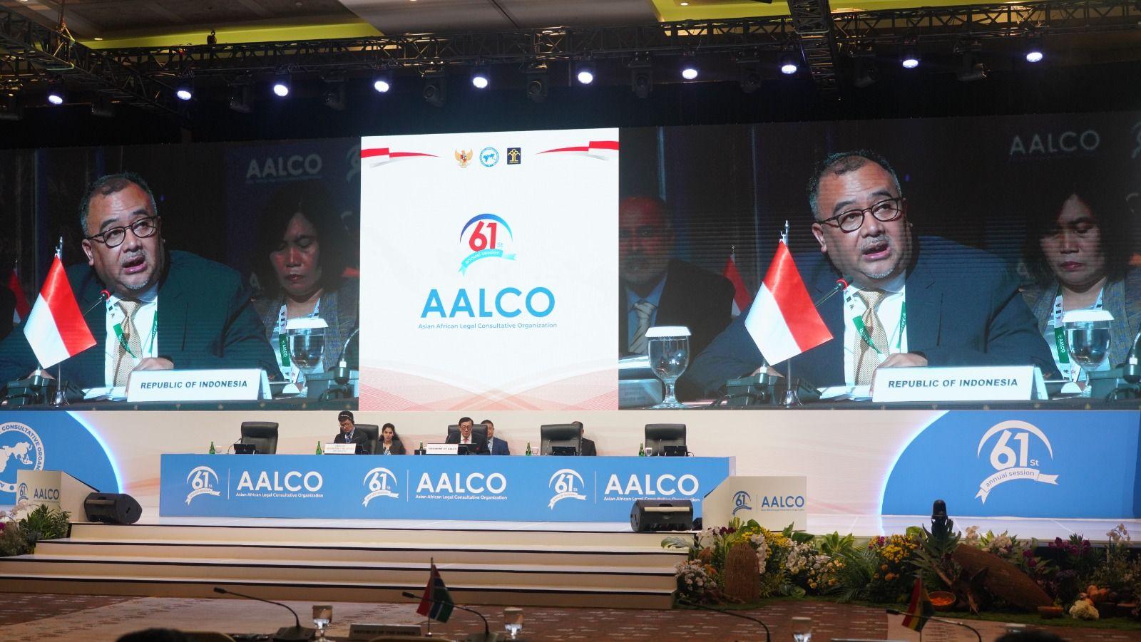 Indonesia Serukan 3 Isu Lingkungan dan Pembangunan Berkelanjutan di AALCO ke-61